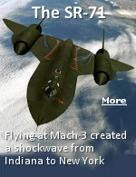 From the article: ''On short notice, we took off in SR-71 #979 and headed for Griffiss Air Force Base with one in-flight refueling over Nevada as we headed east at Mach 3 at 80,000 feet. Our route took us south of Chicago and north of Indianapolis. ''There was an office that handled sonic boom complaints on a full-time basis. The office received boom complaints from everyone and anyone farmers claimed that their cows would not give milk anymore, chickens wouldn't lay eggs.''